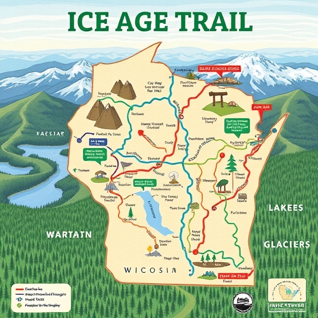 Complete Guide to Ice Age Trail Map Navigation ice age trail map