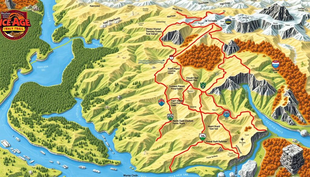 image 13 ice age trail map
